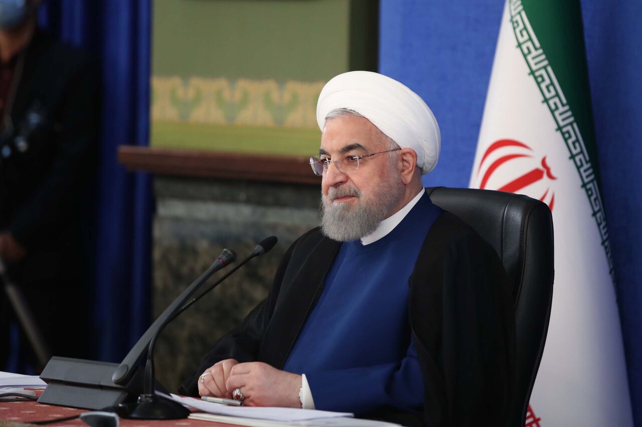 روحانی: فرا رسیدن سالروز تاسیس جمهوری خلق چین را تبریک گفت