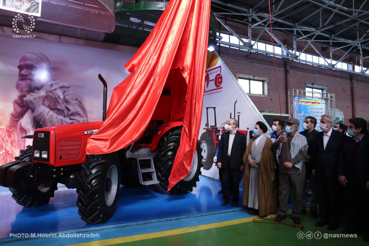 افتتاح خط تولید دو تراکتور جدید در گروه تراکتورسازی ایران/ عبور از تحریم با دنده سنگین تراکتور