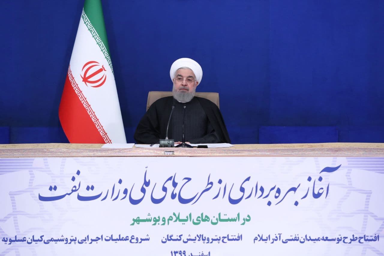 روحانی: افزایش بهره‌برداری از منابع مشترک از کارهای بزرگ دولت بوده است
