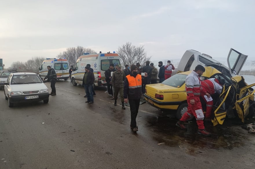 ۴ کشته و ۵ مصدوم در سوانح رانندگی صبح امروز آذربایجان‌شرقی