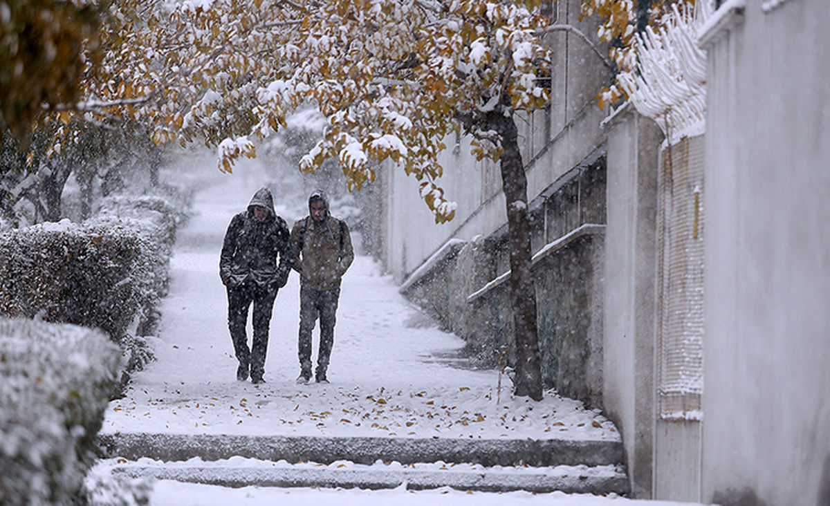 بارش برف و باران آذربایجان‌شرقی را فرا می‌گیرد