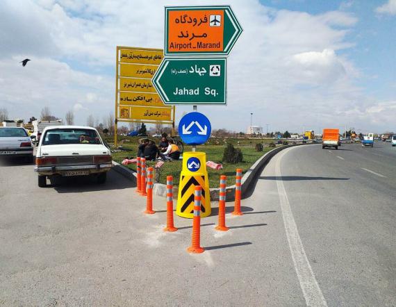 سرقت تجهیزات ترافیکی شهری به تبریز هم رسید