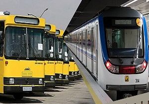 نرخ بلیت اتوبوس و مترو تا پایان امسال تغییر نمی‌یابد