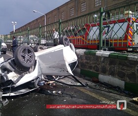 کاهش 30 درصدی تصادف در سطح تبریز