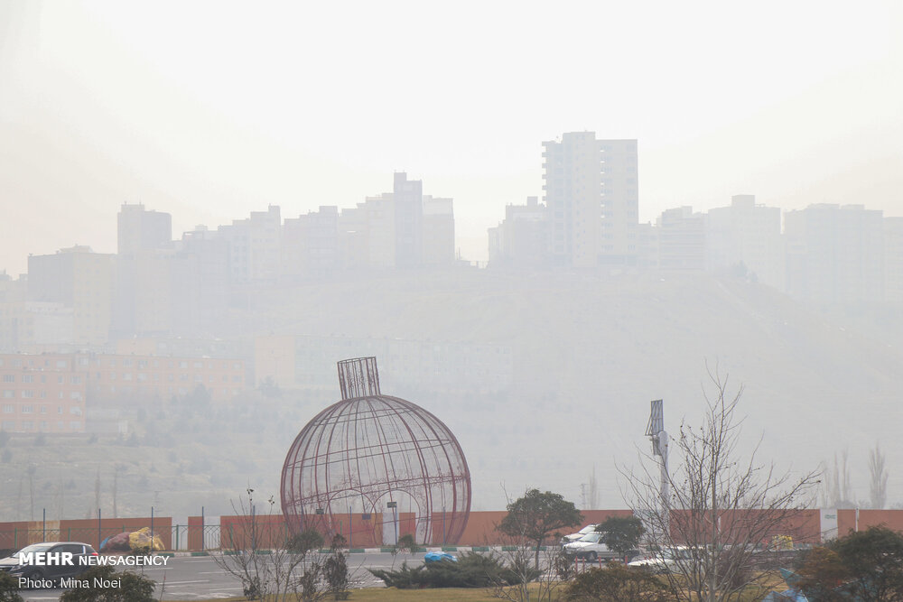 هوای تبریز در آستانه‌ آلودگی قرار می‌گیرد