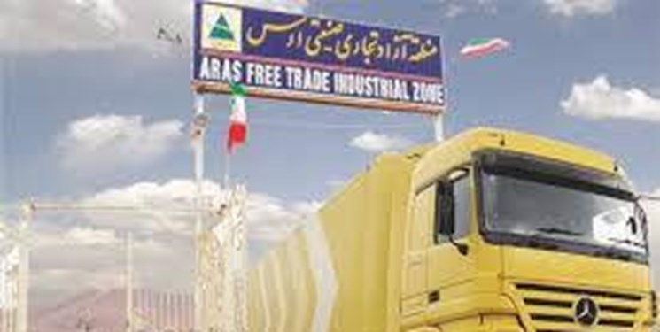 کامیون‌های پلاک ارس در راه ایران