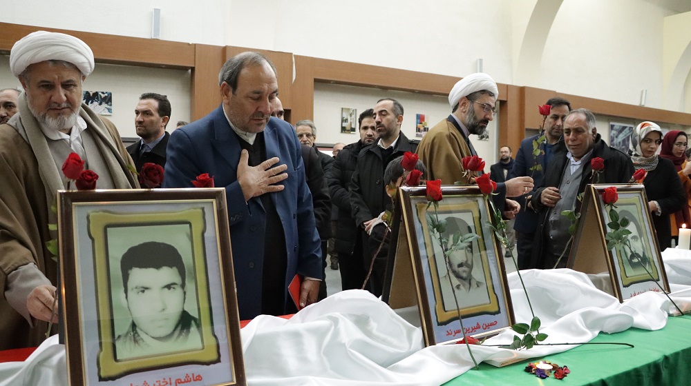 مراسم گرامیداشت یاد و خاطره شهدای بمباران 27 دی دانشگاه تبریز
