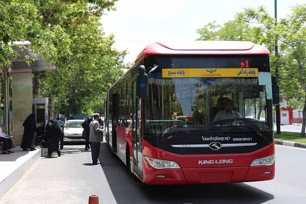۷۴ دستگاه اتوبوس جدید فجرانه شهرداری به مردم تبریز