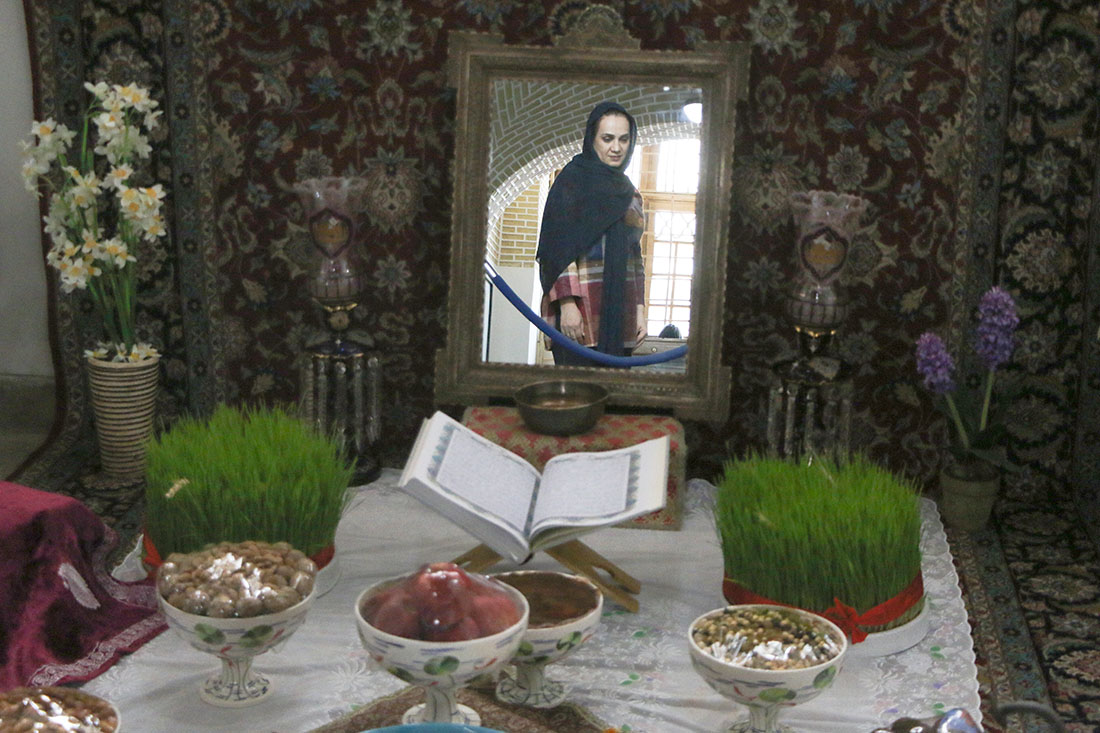 گزارش تصویری/ گردشگران نوروزی در موزه قاجار تبریز