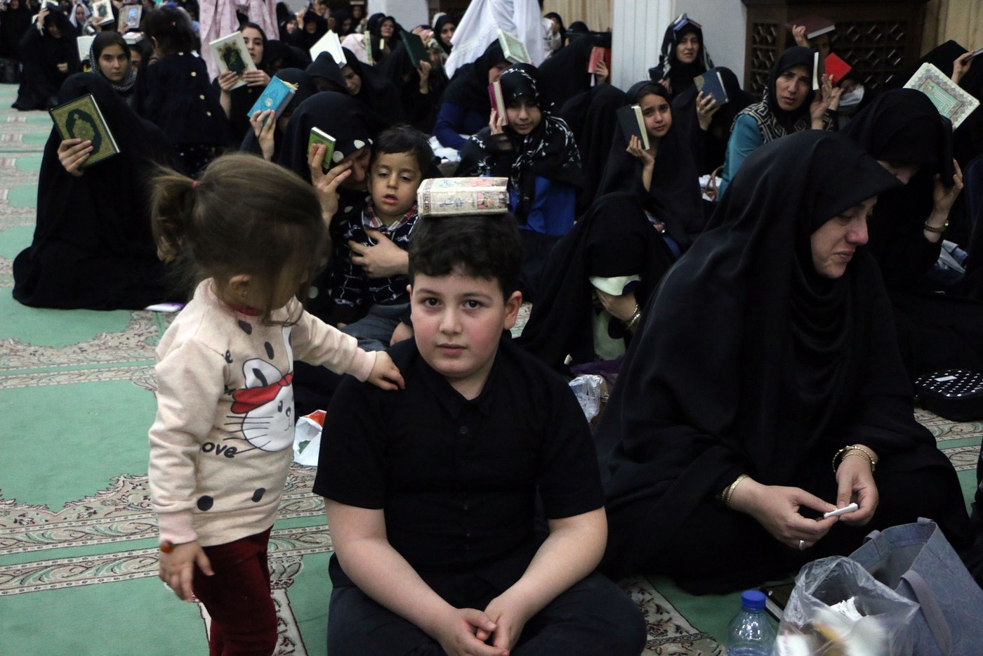 گزارش تصویری/ حضور کودکان در مراسم احیا در تبریز