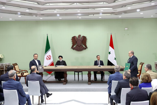 امضای برنامه جامع همکاری راهبردی ایران و سوریه