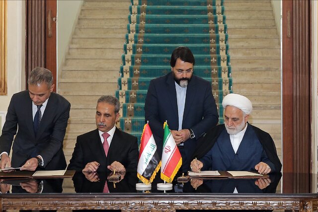 امضای دو تفاهم حقوقی و قضایی میان ایران و عراق