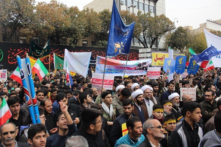 راهپیمایی یوم الله ۱۳ آبان در آذربایجان‌شرقی آغاز شد
