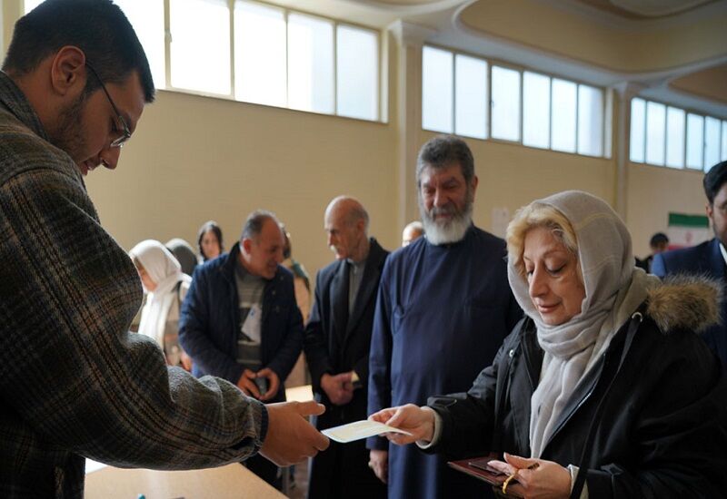 ارامنه آذربایجان شرقی  پای صندوق های رای حاضر شدند