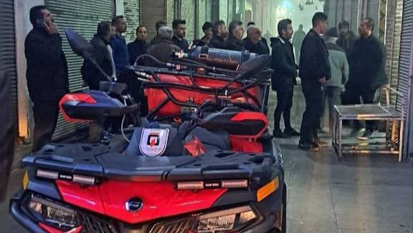 آتش‌سوزی در ایکی‌قاپیلار بازار تبریز مهار شد