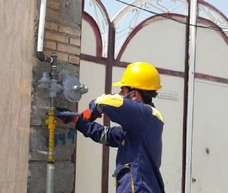 قطع گاز ۲۸ اداره دولتی و بانک در مراغه