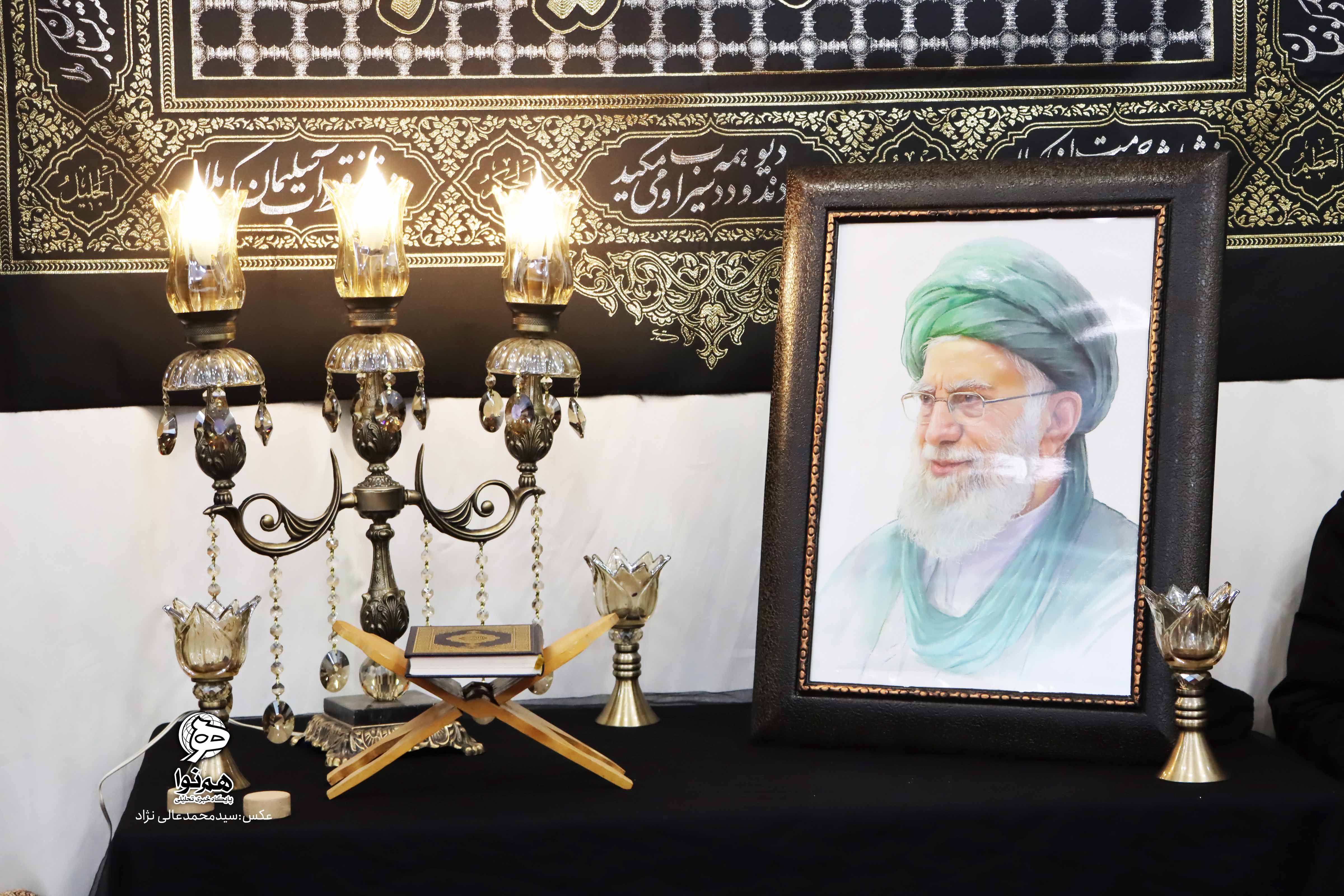 حضور شبانه مردم تبریز در مساجد و برگزاری مراسم عزای شهادت مقام معظم رهبری