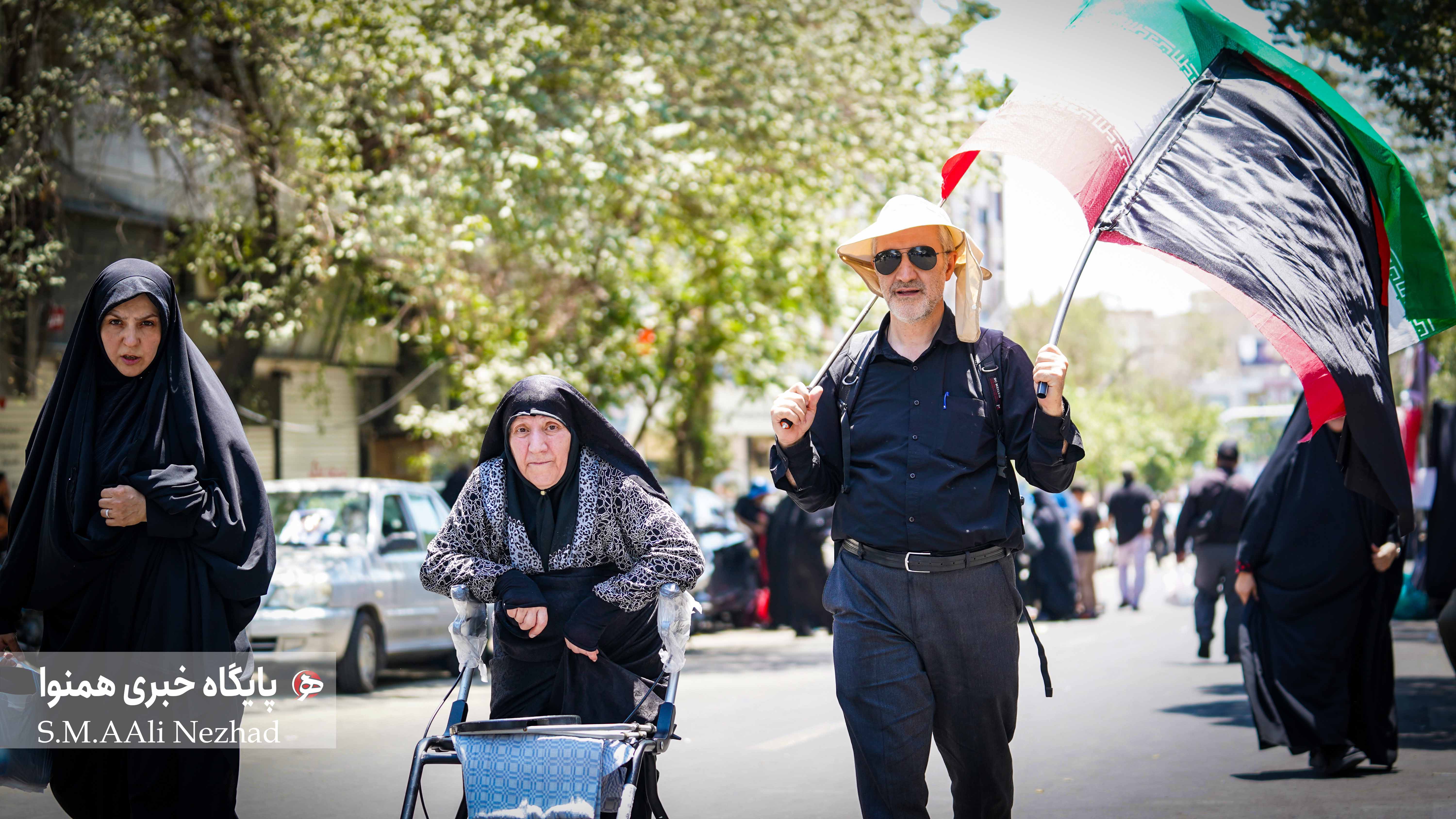 گزارش تصویری آیین تشییع رهبر شهید انقلاب