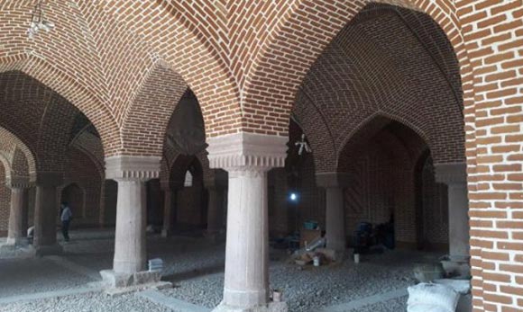 مرمت مسجد تاریخی کریم خان تبریز در مراحل پایانی قرار دارد