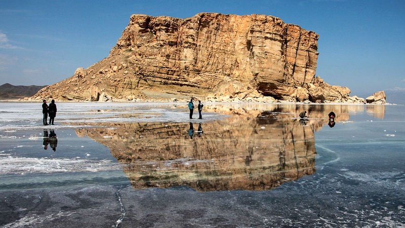 تراز آبی دریاچه ارومیه ۳۳ سانتی متر افزایش یافت
