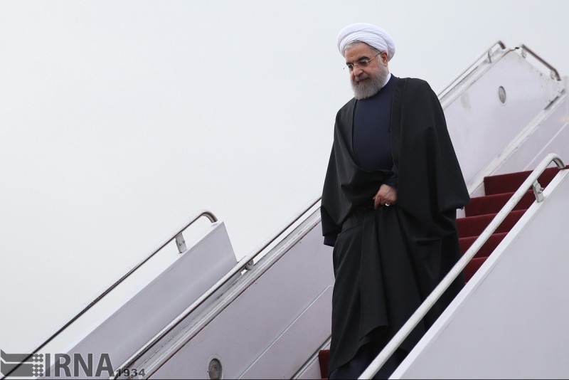 رئیس جمهوری وارد استان بوشهر شد