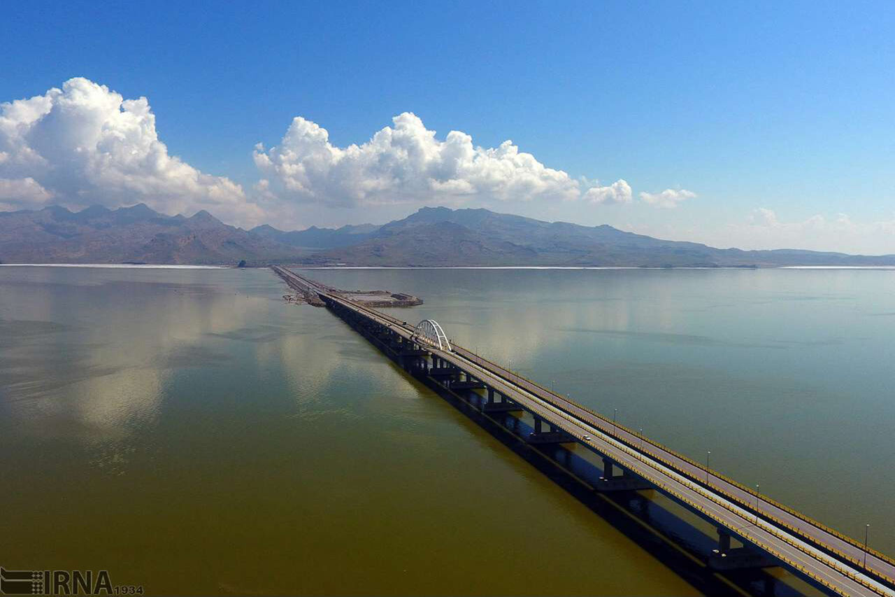 افزایش ۶۸ سانتی‌متری تراز دریاچه ارومیه در مقایسه با سال گذشته